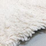 Moroccan Berber carpet beni ouarain unbleached diamonds engraved 355x253cm