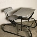 "American vintage" 60 's schoolboy's desk