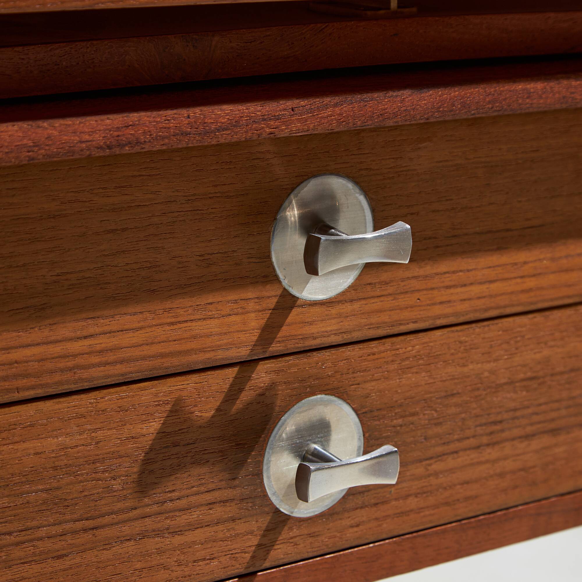 Restored Teak ‘Diplomat’ desk by Finn Juhl for France & Søn, 1950s (MK9758)