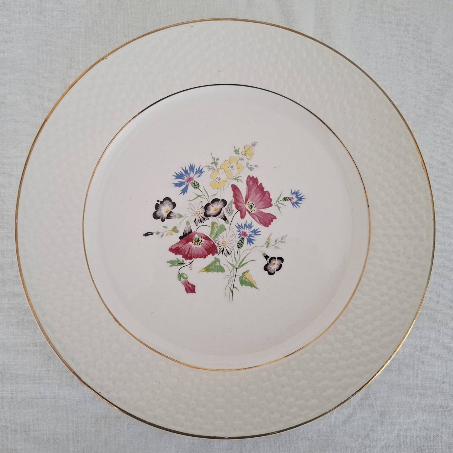 Antique Opaque Porcelain Dinner Service Digoin and Sarregue