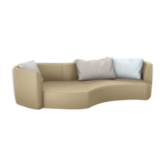 Sofa Tangram 3 places Roche Bobois beige