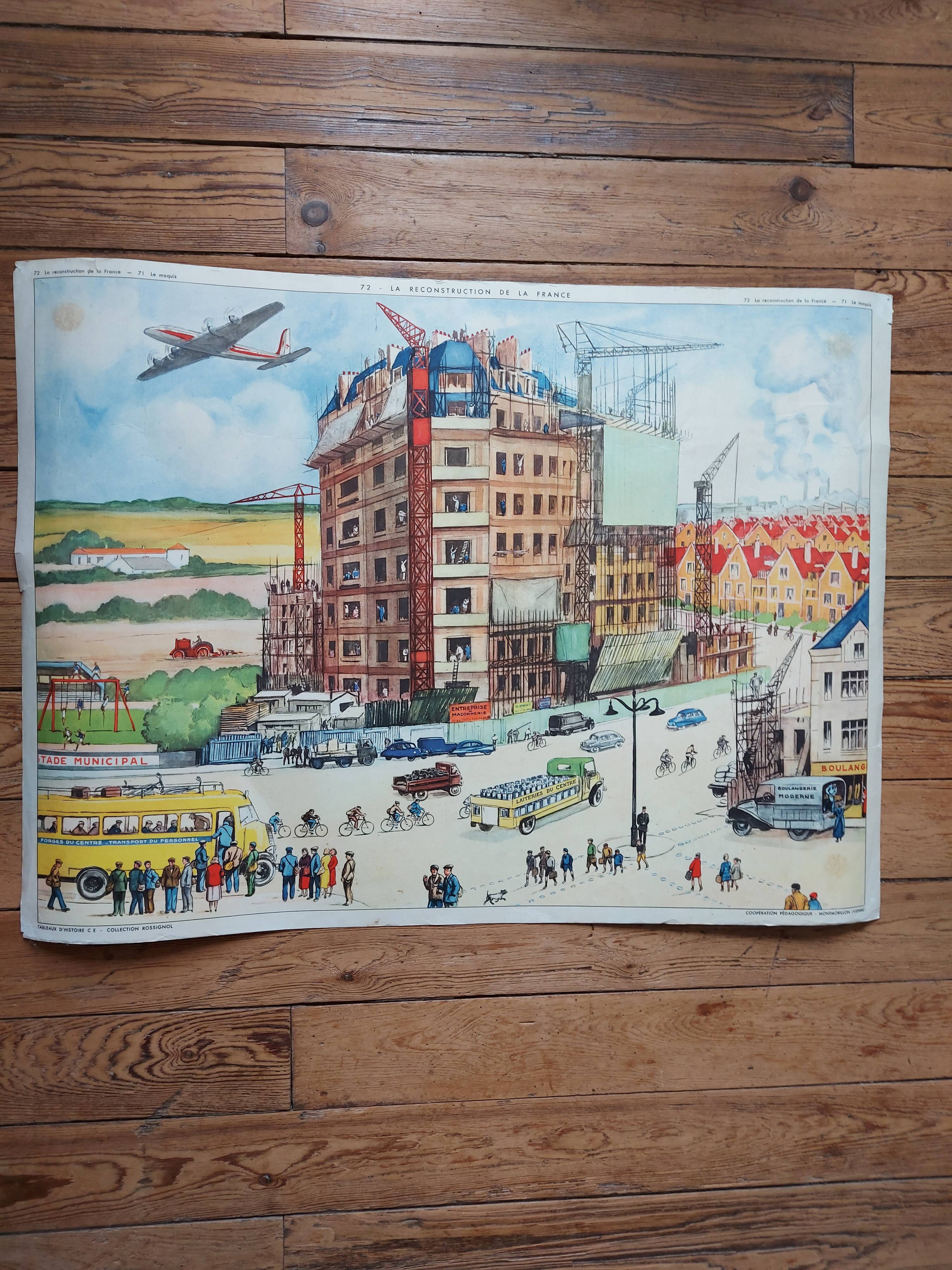 Rossignol / montmorillon educational poster