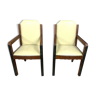 Pair of armchairs Art Deco era around 1925