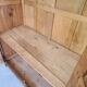 Old Parisian wooden linen wardrobe