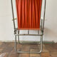 Vintage camping armchair