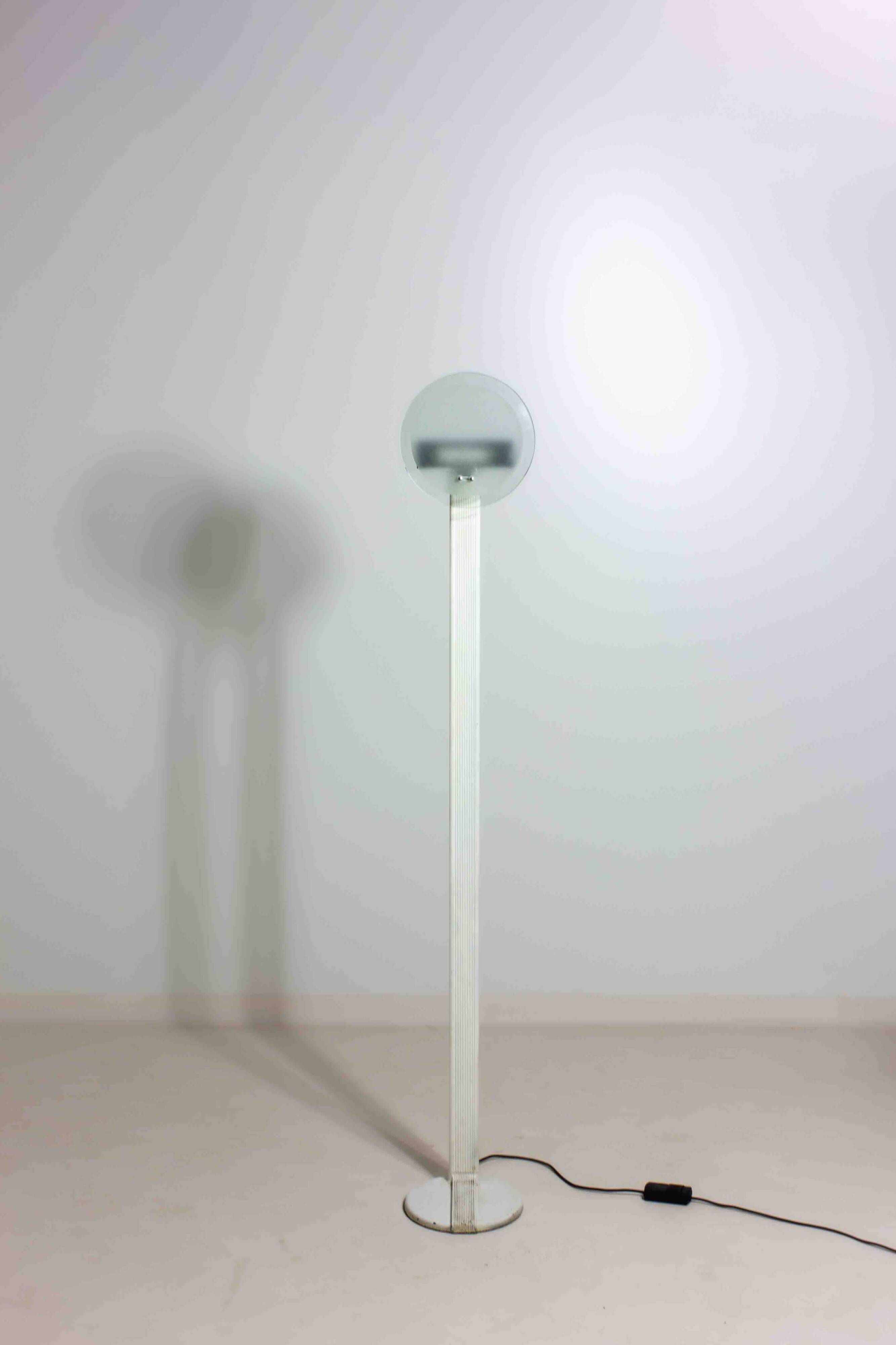 Dimmable sunset memphis syle floor lamp from 1980s Italy