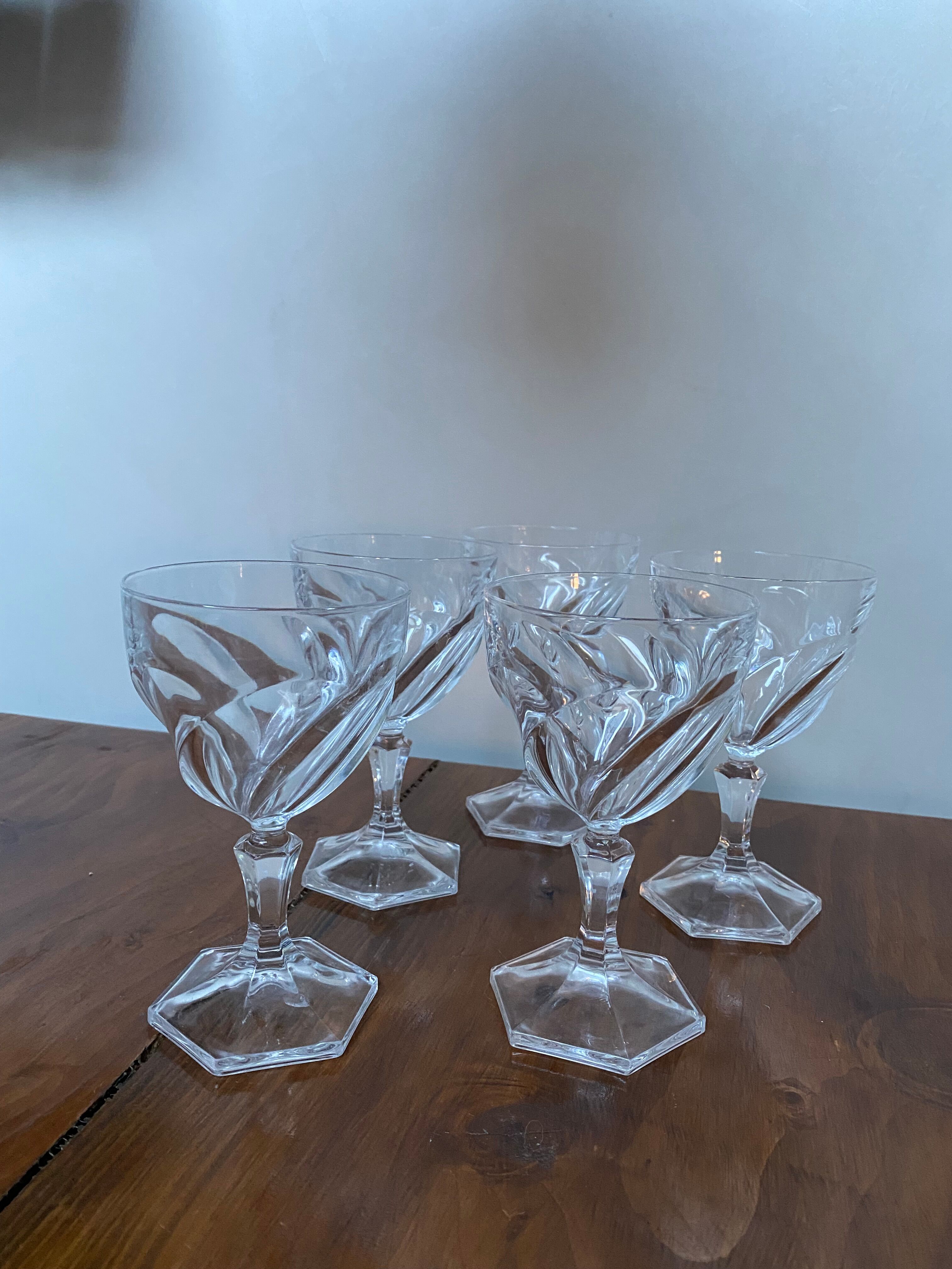 Crystal glasses