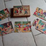 "Mes jolis cubes" jeux de cubes en bois année 30’ 40’