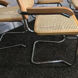 Set of 4 armchairs 1980