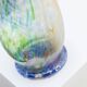 Large Vintage Murano Glass Vase in Multicolor Iridescent Pastel Glass – Italian Art Glass, 1970s