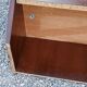 Pair of bedside tables from the 70s in rosewood stained oak veneer