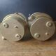 Pair of antique boat wall lights