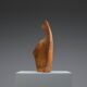 Forme sculpturale en chêne solide