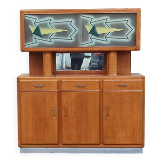 Mado Sideboard 50s Width 158 cm Height 180 cm