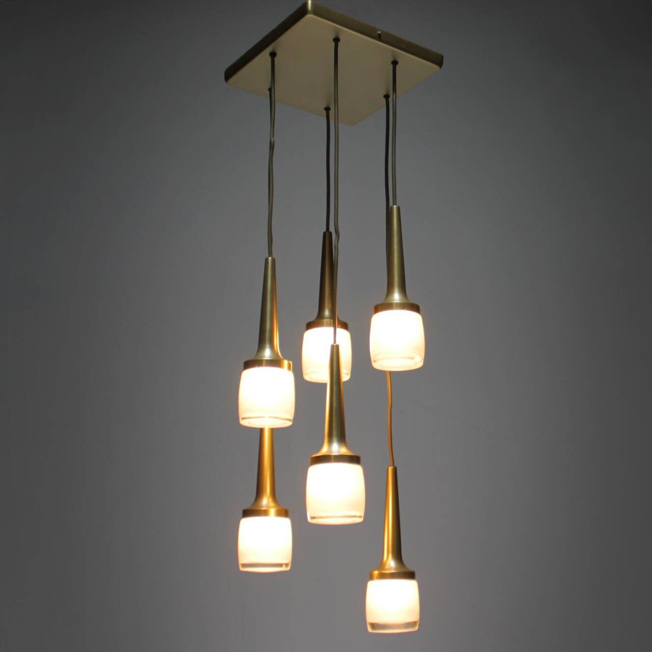 Luminaire with six pendants Germany