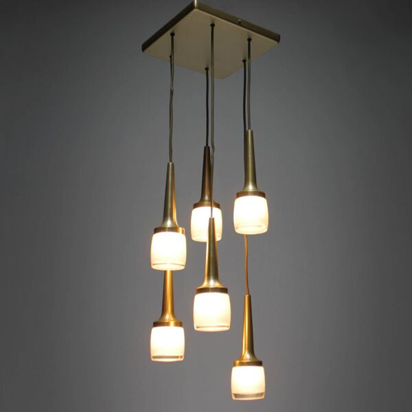 Luminaire with six pendants Germany