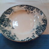 Assorted 18 old blue plates