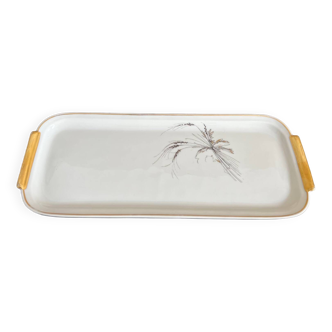 plat porcelaine vintage