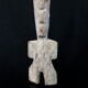 Pair of Adan Fetishes on Bases - Ghana, African Tribal Ethnic Art
