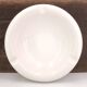 Imposing white ashtray signed in ceramic, 1970s