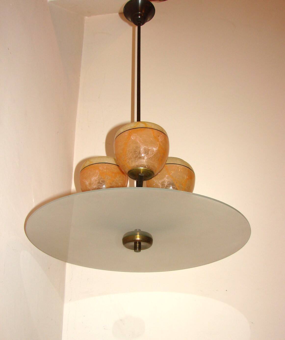 Art deco chandelier, 1930s