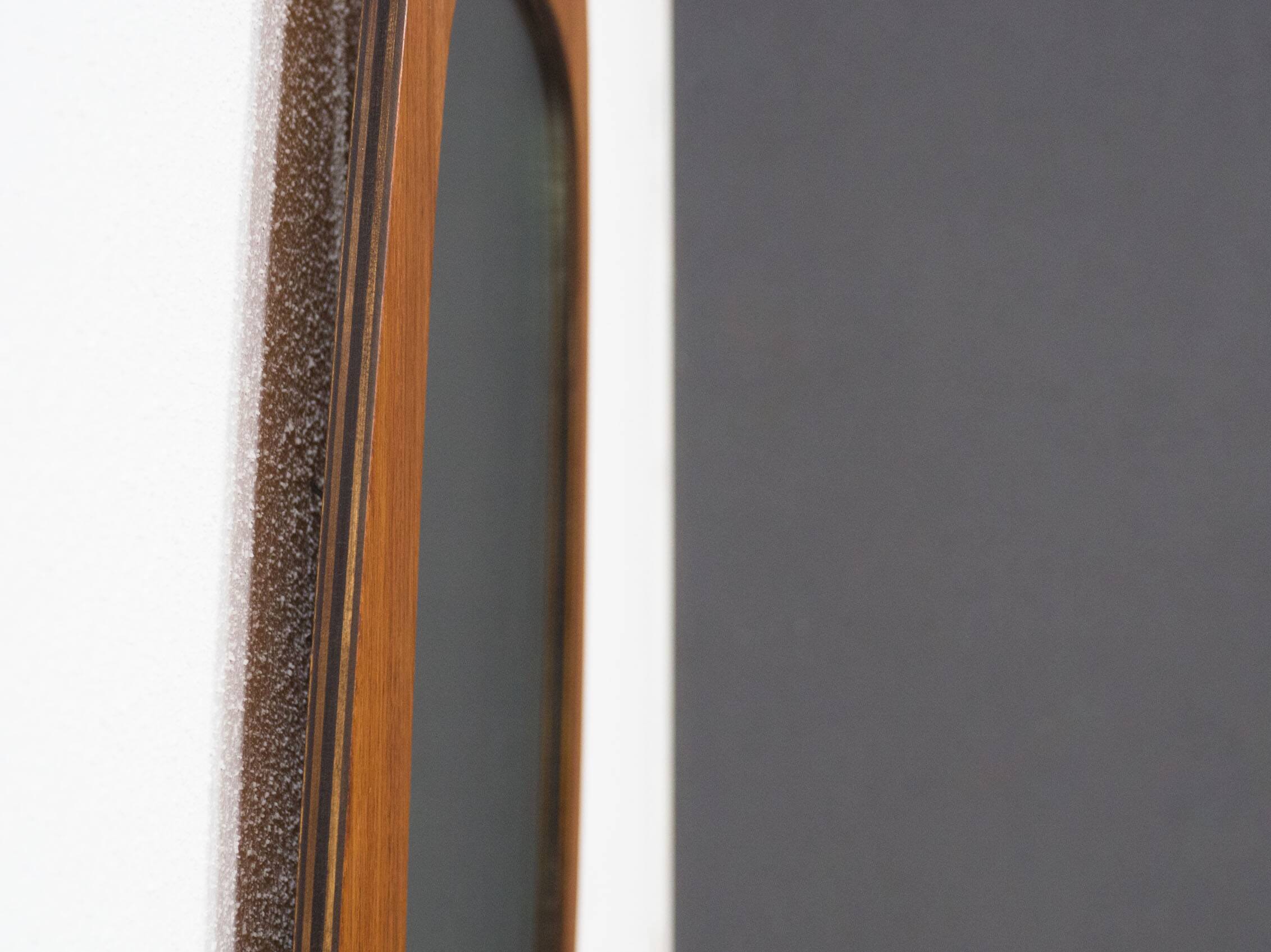 Vintage mahogany mirror