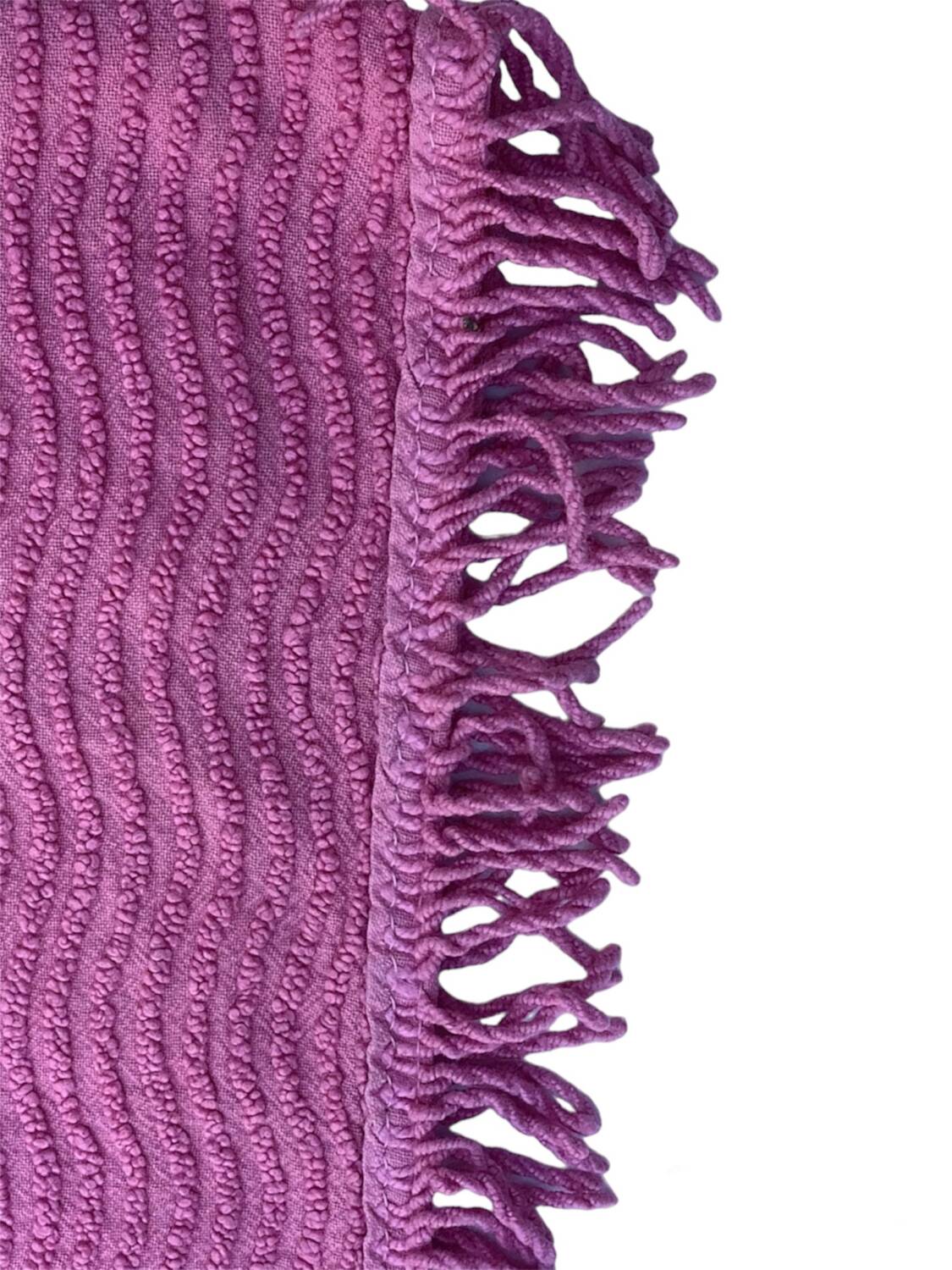Couvre lit chenille année 70