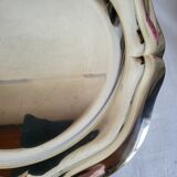 Plat de Service Rond en métal argenté Quist Alpacca