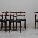 Rosewood Dining Chairs by H.W.Klein for Bramin, set of 6