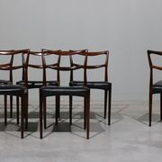Rosewood Dining Chairs by H.W.Klein for Bramin, set of 6