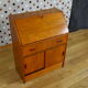 Secretary scandinavian teak gold vintage 1960