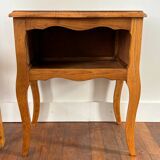 Side table, wooden bedside table