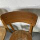 Set of 3 mismatched bistro chairs