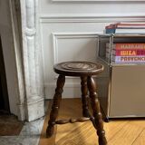 Tripod wooden stool