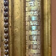 Napoleon III mirror in gold and silver