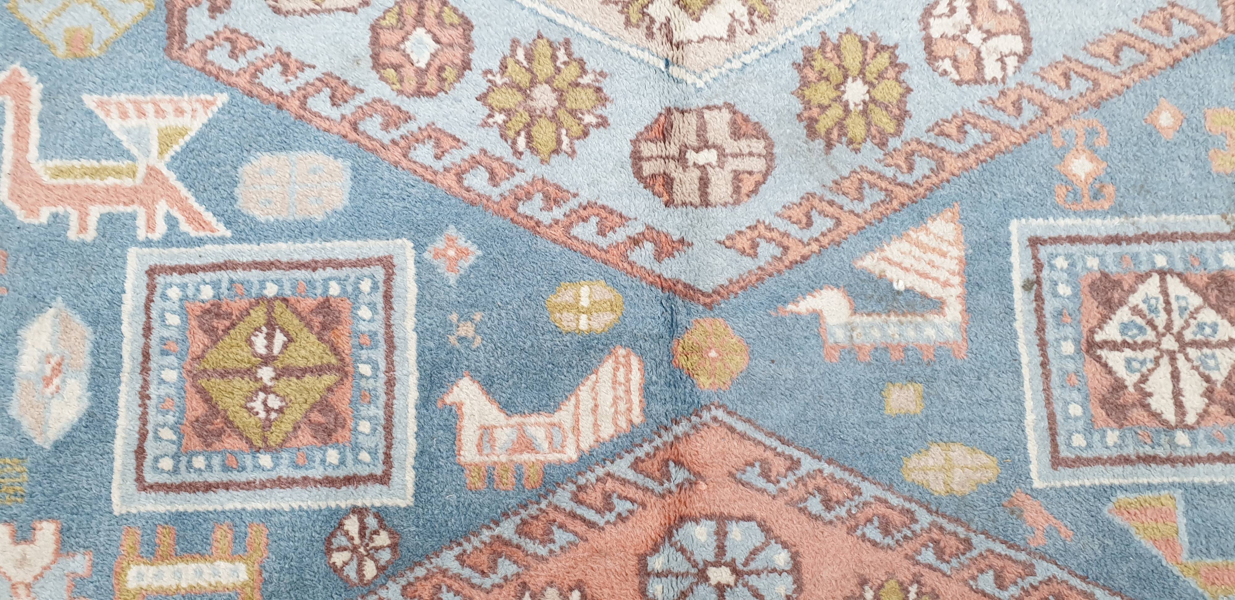 Oriental wool rug