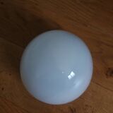 Opaline glass wall lamp