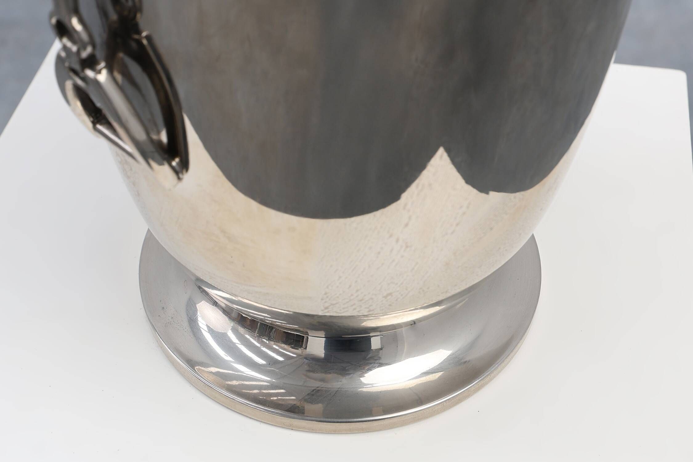 Art Deco Equestrian Champagne bucket with Stirrup handles, France 1930s