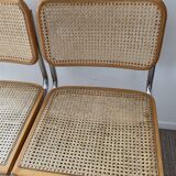Pair of chairs Marcel Breuer Cesca B32