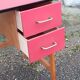Old wooden children's desk feet vintage compass xxeme
