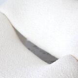 Fauteuil Groovy boucle blanc cassé par Pierre Paulin