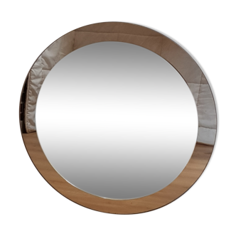 Double mirror, two dyed, Italian design veca