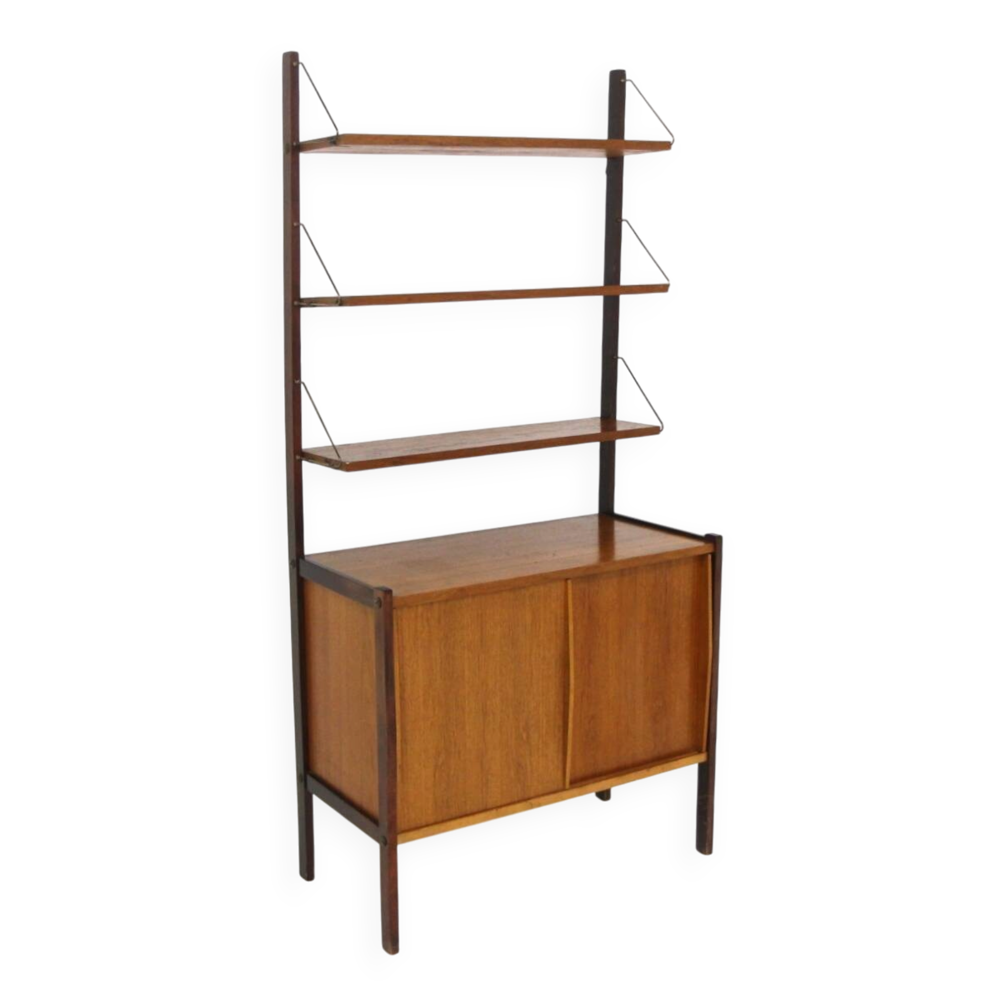 Scandinavian teak library, Sweden, 1960