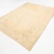 6x8 Handmade Beige Tones Wool Vintage Rug 260x194Cm