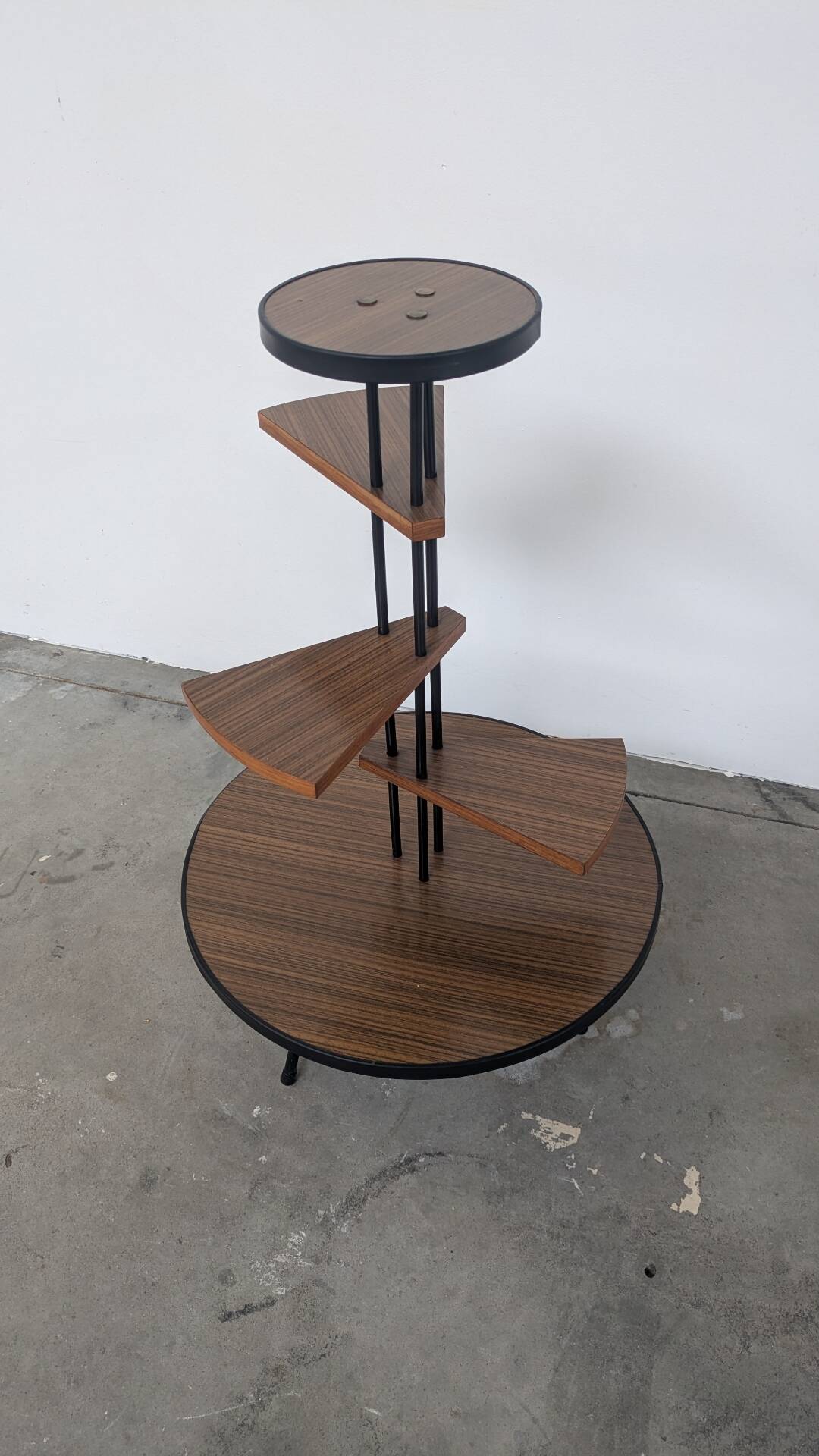 Vintage formica plant stand