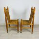 Wood and rope chair