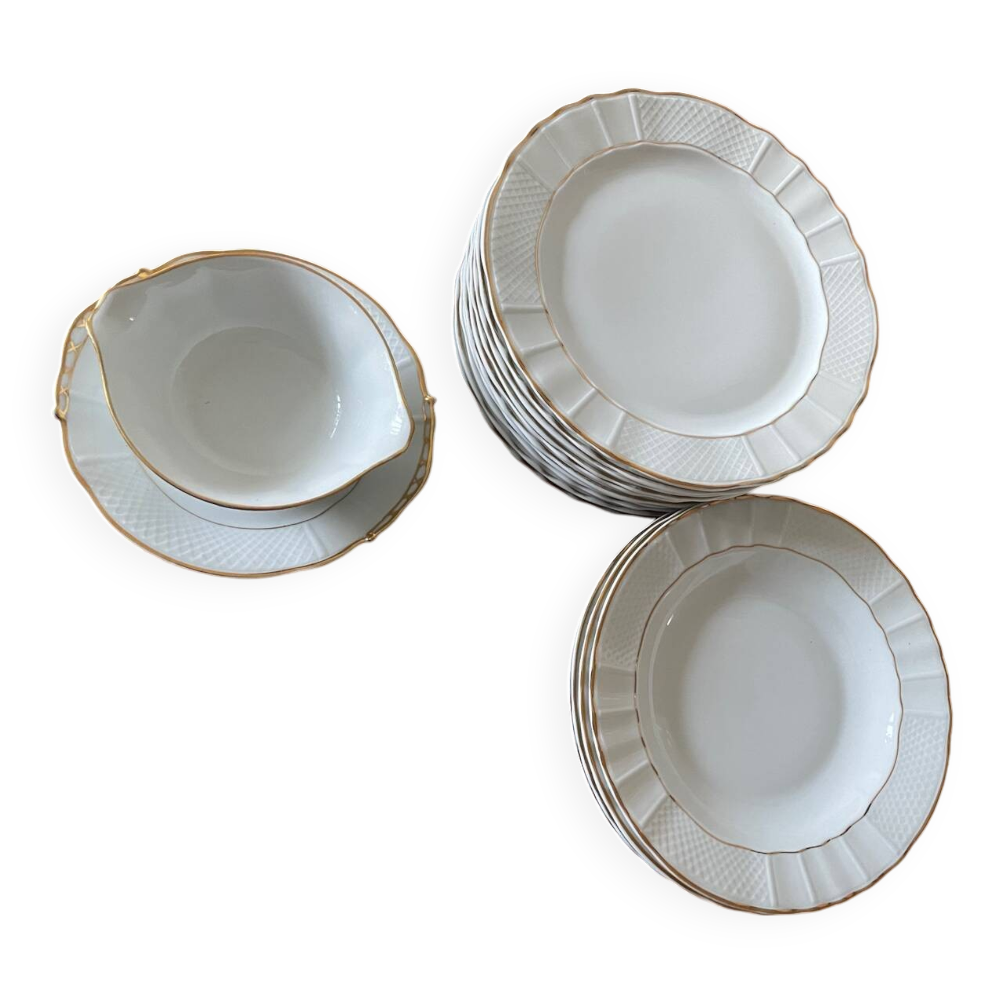 Limoges porcelain plates