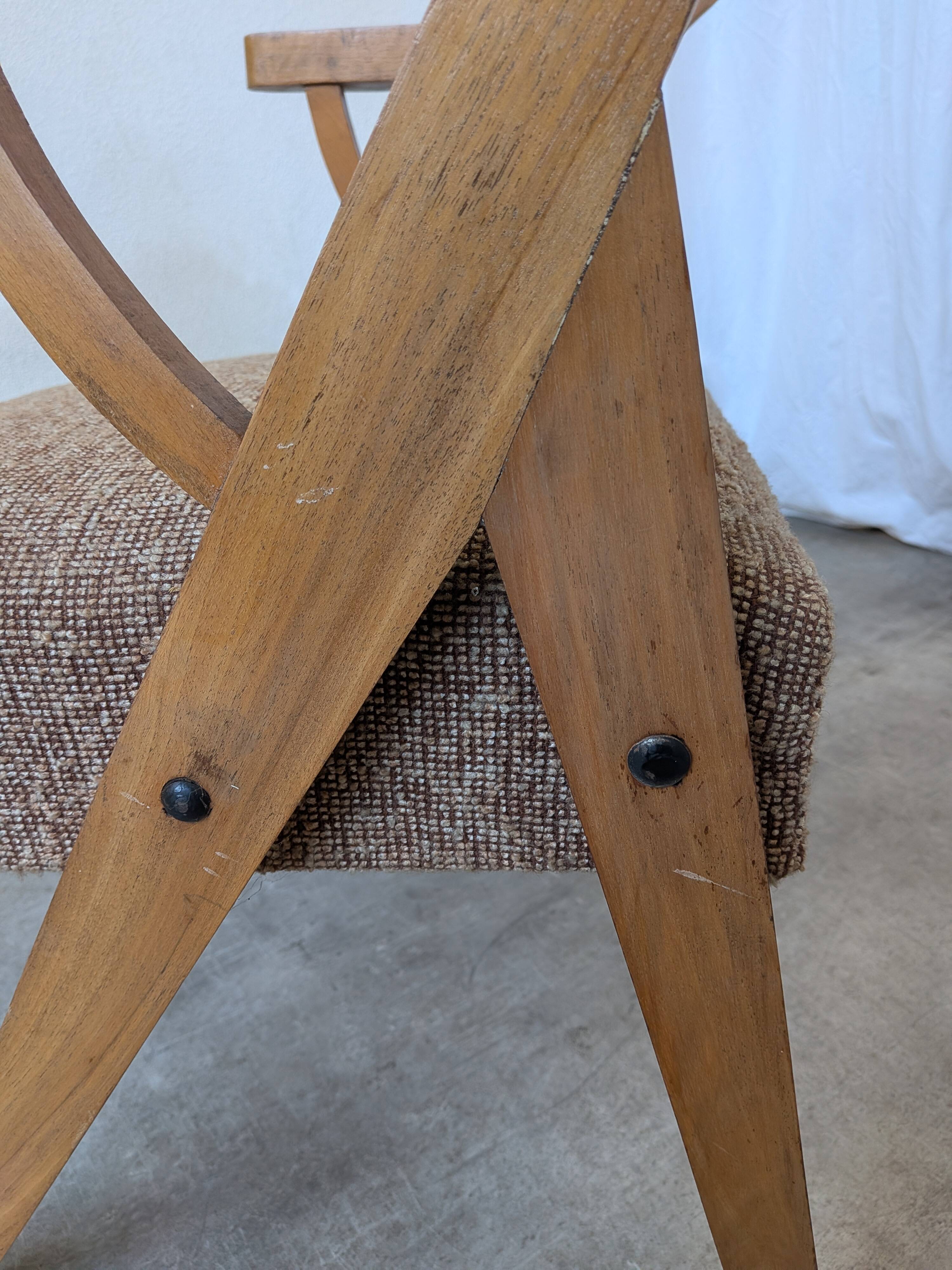 Vintage cocktail armchair from the 1970s
