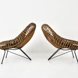 Armchairs Dalvera in the manner of Abraham & Rol , 1950s