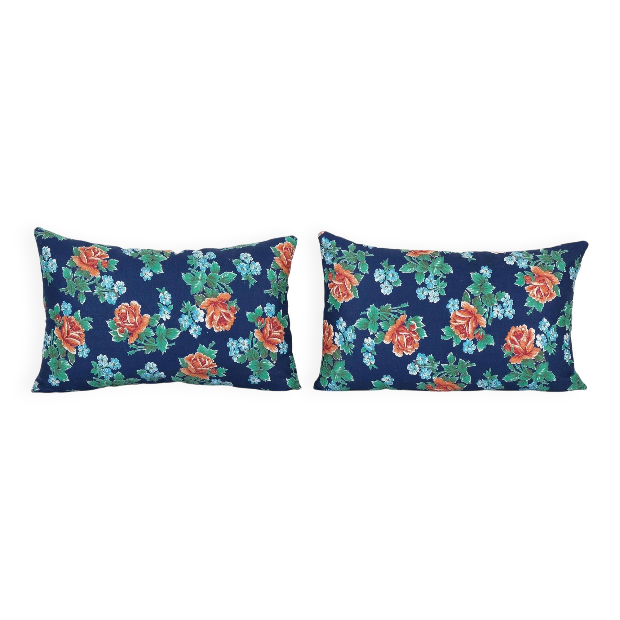 Lot de 2 housses de coussin turque vintage 56x36 cm